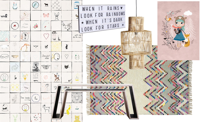 meisjeskamer, meisjeskamer inspiratie en styling