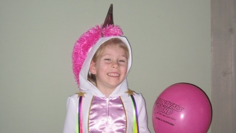 unicorn jurkje, verkleedkleding meisjes