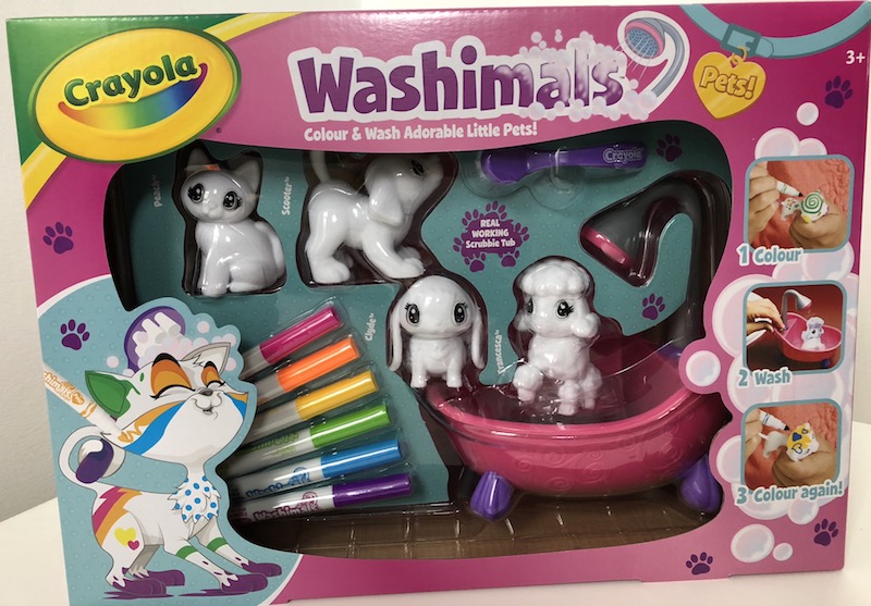 Shilling BES lus Crayola Washimals - leuke meisjes speelgoed sets | Review GIRLSLABEL