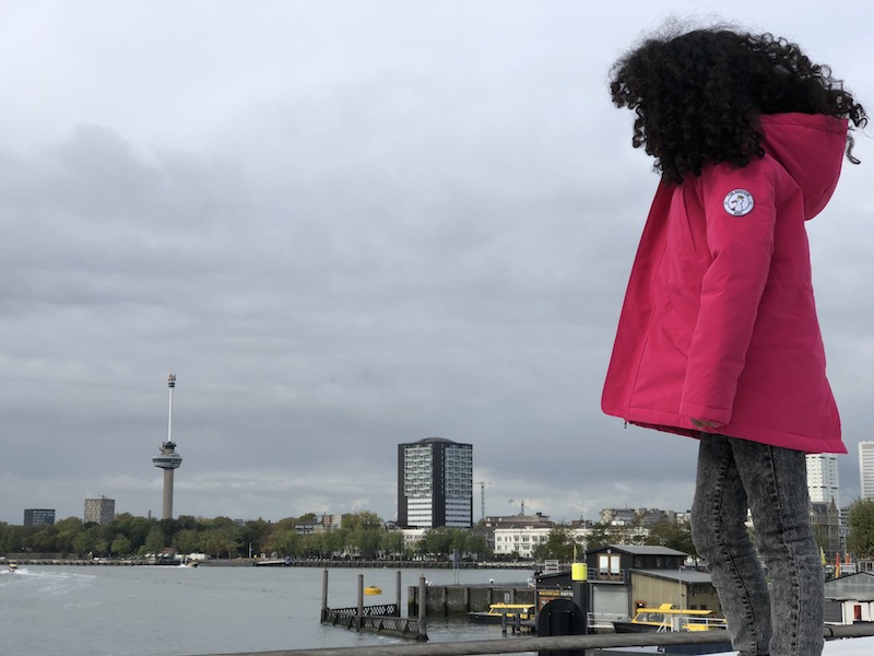 the harbour kids review, the harbour kids, roze parka, roze winterjas, winterjas meisjes