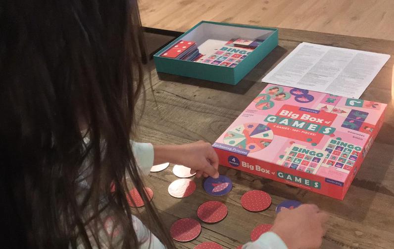 leuk bordspel, mudpuppy, bertoy, game box
