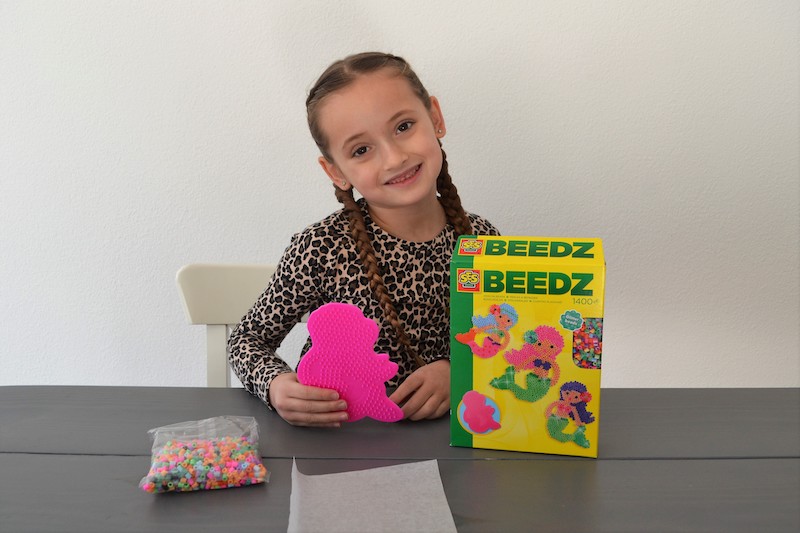 strijkkralen, strijkkralen zeemeermin, strijkkralen ses, ses knutselset, knutselset meisjes