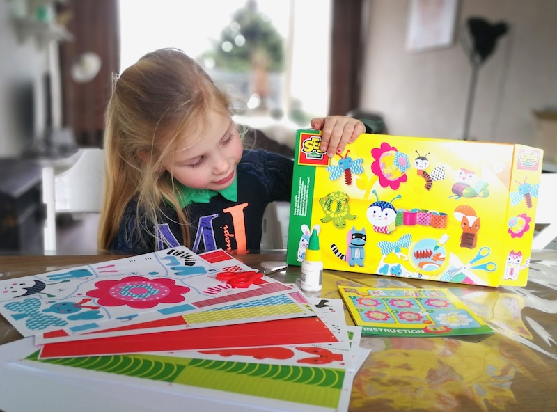 ses creative, ses knutselset, ses knutselen papier, knutselen met papier