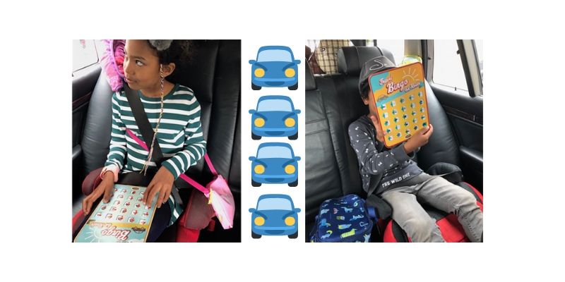 autobingo, autovakantie met kinderen