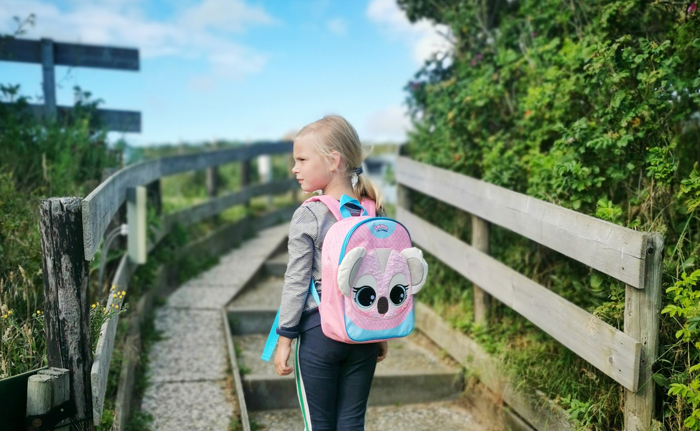 meisjes tas, meisjestassen, rugzak met koala beer