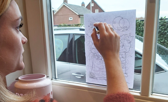 raamtekening, raamtekening maken, hoe maak je een raamtekening