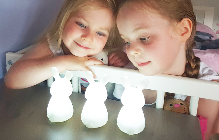 konijnen lampjes, nachtlampje