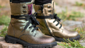 Stoere veterboots RedRag voor Isabelle - meisjesschoenen Girlslabel