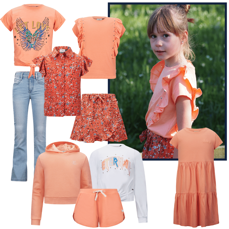 oranje meisjeskleding, oranje kleding