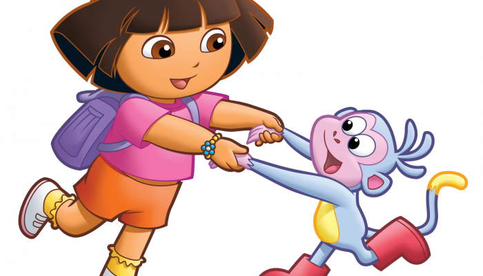 Dora's eerst dag naar school, dora naar school, stap voor stap nickjr