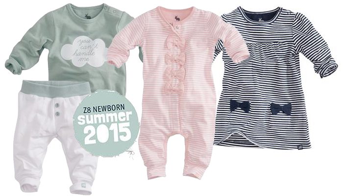Z8 newborn, z8 babykleding zomer 2015, z8 nieuwe collectie