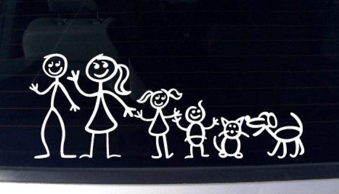 familie-sticker-auto