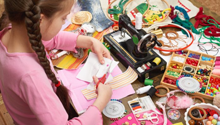 hobbykamer, hobbykamer inrichten, hobbykamer meisje