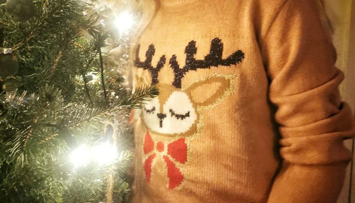 kersttrui, kersttrui meisje, kersttrui bristol, foute kersttrui kind