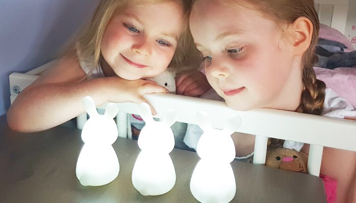 konijnen lampjes, nachtlampje