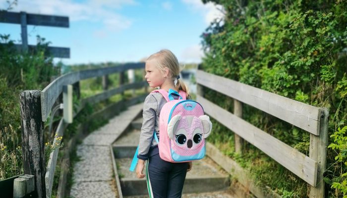 meisjes tas, meisjestassen, rugzak met koala beer