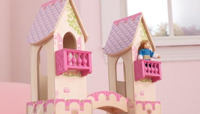 prinsessenkasteel, kidkraft houten poppenhuis, meisjes speelgoed