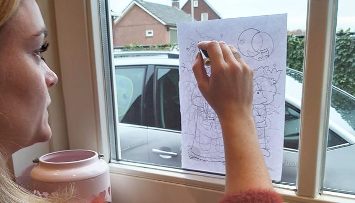 raamtekening, raamtekening maken, hoe maak je een raamtekening