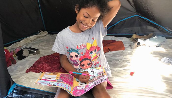 voor de eerste keer, eerste keer kamperen met tent, tent vakantie met kinderen